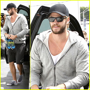 Liam Hemsworth: Gym Time | Liam Hemsworth | Just Jared Jr.