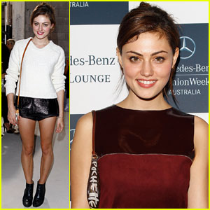 Dress Like Phoebe Tonkin on X: 9 April [2013]  Attending Mercedes-Benz  Star Lounge during Fashion Week Australia wearing #kahlo Retrospect Leather  Dress from the Autumn/Winter 2013 Collection. Phoebe also carried a #