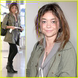 Sarah Hyland: LAX After ‘Call Me Crazy’ Premiere | Sarah Hyland | Just