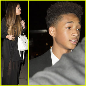 Selena Gomez & Jaden Smith Grab Dinner in London | Jaden Smith, Selena ...