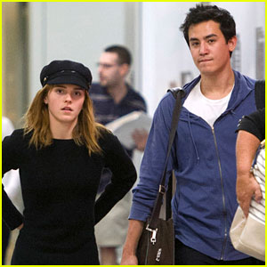 Emma Watson & Will Adamowicz: Back in the Big Apple! | Emma Watson, Will  Adamowicz | Just Jared Jr.