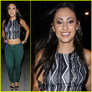 Francia Raisa Steps Out After Secret Life Series Finale Francia Raisa Just Jared Jr