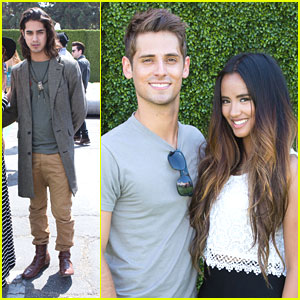 Jean-Luc Bilodeau & Avan Jogia: Just Jared's Summer Kickoff Party 2013