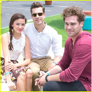 Malese Jow & Grey Damon: 'Star-Crossed' at Just Jared's Summer Kickoff Party 2013