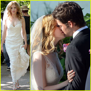 Anna Kendrick & Jeremy Jordan: 'Last Five Years' Wedding Kisses!