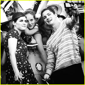 Logan Lerman & Alexandra Daddario: Giffoni Film Festival Awards!