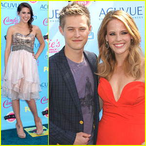 Lucas Grabeel & Eden Sher - Teen Choice Awards 2013