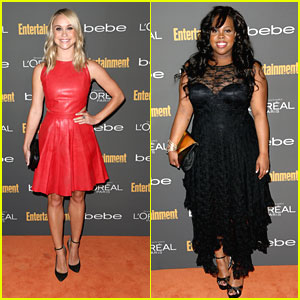 Amber Riley & Becca Tobin: EW’s Emmy Party! | 2013 Emmy Awards, Amber ...