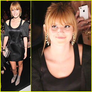 Bella Thorne: Rebecca Minkoff Runway Show at New York Fashion Week