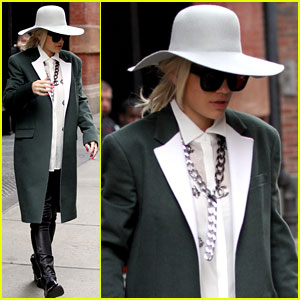 Rita Ora: Chic NYC Hotel Exit | Rita Ora | Just Jared Jr.