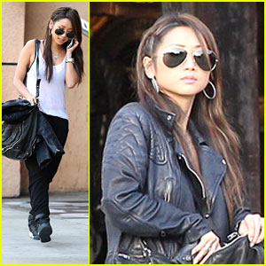 Brenda Song & Trace Cyrus: AllSaints Shopping Sweeties