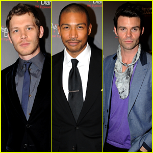 Daniel Gillies, Charles Michael Davis & Joseph Morgan  The originals tv,  Vampire diaries cast, The originals tv show