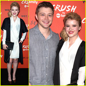 Taylor Spreitler & Sterling Knight: Crush By ABC Family Launch Celebration