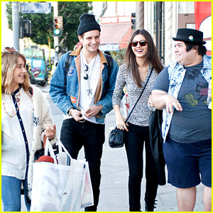 Victoria Justice: Lunch & Shopping with 'Eye Candy' Cast!