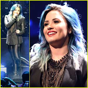 Demi Lovato Rocks Y100′s Jingle Ball 2013 | Demi Lovato | Just Jared Jr.
