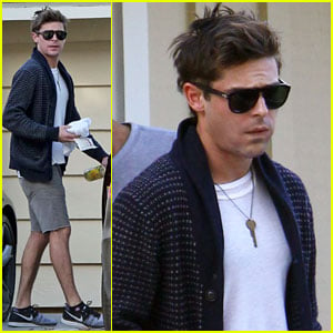 Zac Efron: First Pics Since Jaw Injury | Zac Efron | Just Jared Jr.