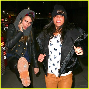 Cara Delevingne & Michelle Rodriguez Kick It in NYC | Cara Delevingne