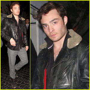 Ed Westwick: Peanut Butter Lovesicle Fan! | Ed Westwick | Just Jared Jr.