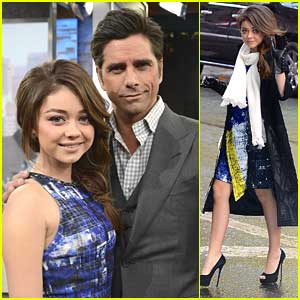 Sarah Hyland: 'Vampire Academy' Talk on 'GMA'!