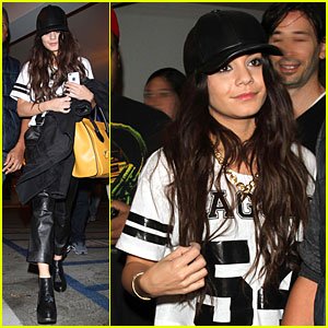 Vanessa Hudgens: LAX Landing After CNN Stop in Atlanta! | Vanessa ...