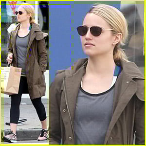 Dianna Agron: American Apparel Shopper