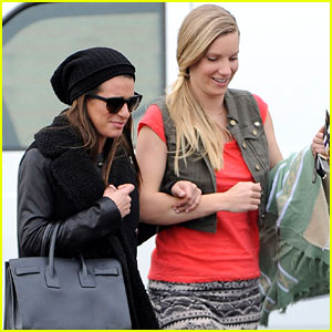 Lea Michele & Heather Morris: Shopping Buddies! | Heather Morris, Lea