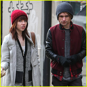 Carly Rae Jepsen: NYC Lunch with Band Mate Tavish Crowe