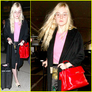 Elle Fanning Never Gets Rid of Her Clothes