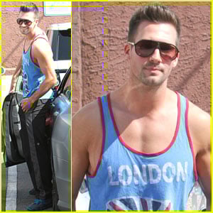 James Maslow Hits ‘Dancing with the Stars’ Rehearsal After Recording