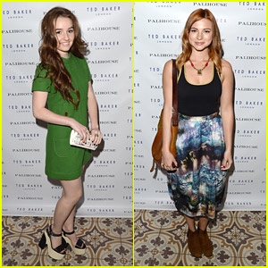Kaitlyn Dever & Allie Gonino: Ted Baker Launch Party Pics!
