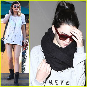 Kendall Jenner Returns To LA After Paris Fashion Week