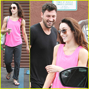 Meryl Davis Shows Off Seriously Toned Arms After 'DWTS' Practice with Maksim Chmerkovskiy