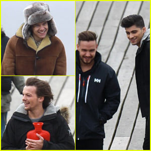 One Direction Take Over Clevedon Pier for Video Shoot