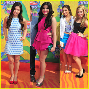 Piper Curda & Every Witch Way Cast - Kids' Choice Awards 2014!