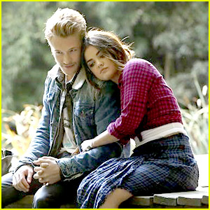 Nick Roux Comforts Lucy Hale on 'Pretty Little Liars' Tonight