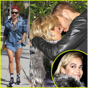 Rita Ora Gets in a Recording Session After PDA-Filled Date with Calvin Harris