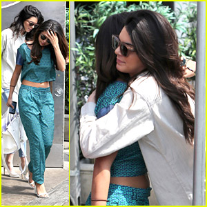 Kendall Jenner Joans on Third with Selena Gomez March 21, 2014