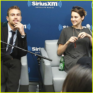 Shailene Woodley & Theo James Get Sirius About 'Divergent'