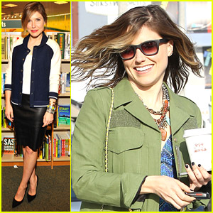 Sophia Bush Gets Colorful For King's Road Cafe Carry Out
