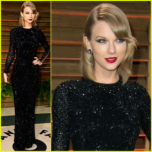 Taylor Swift Goes Glam for the Vanity Fair Oscars Party 2014 | 2014 ...