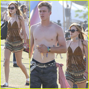 Bella Thorne Finishes Up Coachella with Shirtless Boyfriend Tristan Klier!