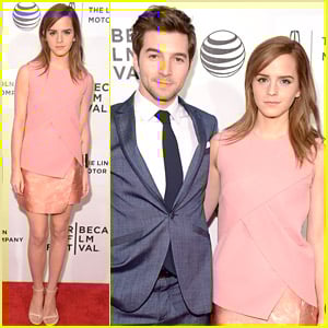 Emma Watson Joins Roberto Aguire On The ‘Boulevard’ at Tribeca 2014