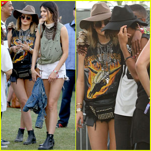 Kendall & Kylie Jenner Hang Out with Willow & Jaden Smith at Coachella!