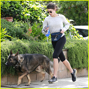 Nikki Reed & Enzo Get In Another Jog