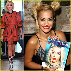 Rita Ora Celebrates Her Paper Magazine Cover! | Calvin Harris, Rita Ora