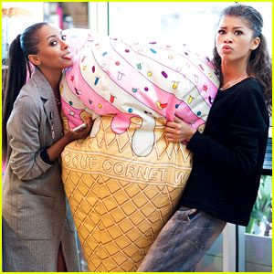 Zendaya & Kat Graham Are Shopping BFF’s! | Kat Graham, Zendaya | Just