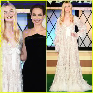 Elle Fanning Joins Angelina Jolie at ‘Maleficent’ Premiere in Tokyo