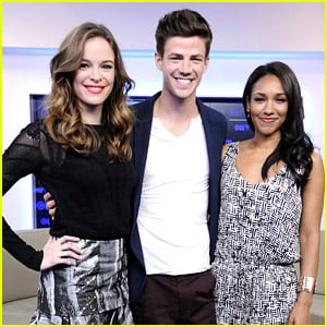 Grant Gustin & Danielle Panabaker Head To Toronto For ‘A Flash ...