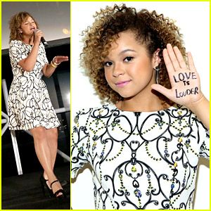 Rachel Crow Sings on Stage at Jed Foundation Gala 2014