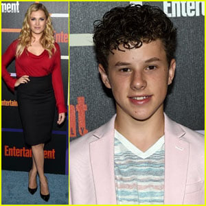 Eliza Taylor & Nolan Gould Stop By the Entertainment Weekly Comic-Con Party!